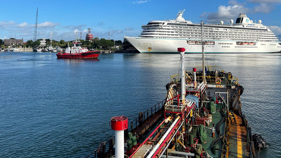Luxury Cruise Ship Bunkering Services by PT Trans Indo Pratama