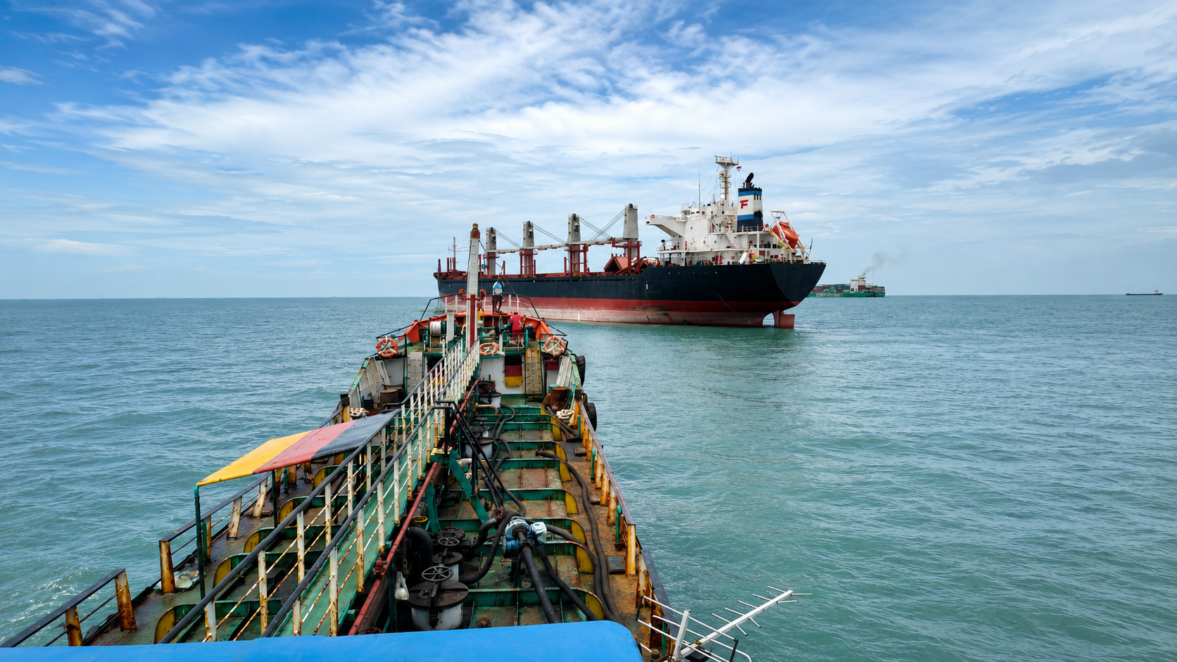Powering the Oceans: Offshore Tanker Bunkering Excellence by PT Trans Indo Pratama